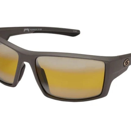 Strike King Sunglass S11 Pickwick Matte Grey Bi-Gradient Yellow inSpotlight Lens
