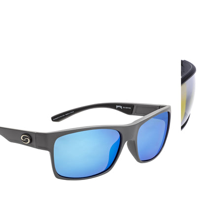Strike King Sunglass SKP Catawba Matte Concrete Frame Revo White Mirror