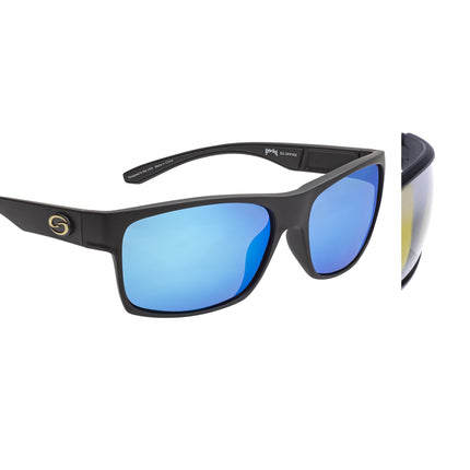 Strike King Sunglass SKP Catawba Matte OD Green Frame Revo White Mirror