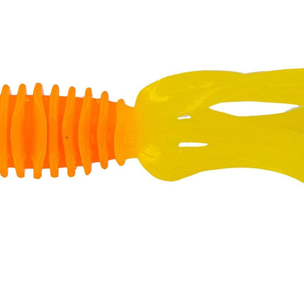 Big Bite Slab Tube 1.75in 10ct Orange/Yellow