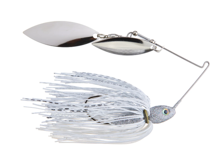 Strike King Tour Grade Spinnerbait 3/8 oz Willow/Willow / White/Silver
