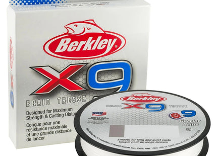 Berkley Superline x9 Braided  Crystal 80lb 164yds