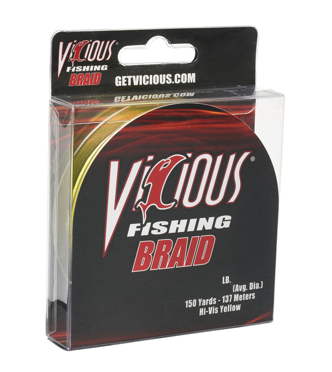 Vicious Standard Yellow Braid - 50 Lb Test - Keep Casting Fishing & Outdoors