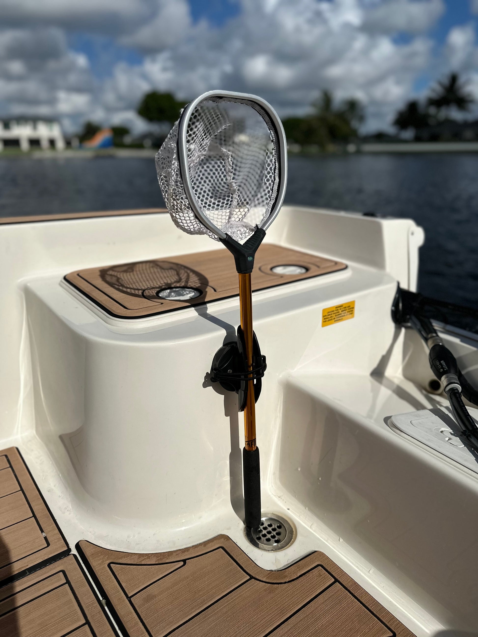 E-Sea Paddle Holder-Suction Mounted Paddle and Utility Clip - Keep Casting Fishing & Outdoors