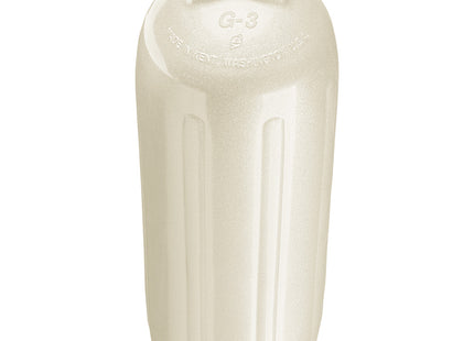 Polyform G-3 Twin Eye Fender 5.5" x 19" - Metallic White