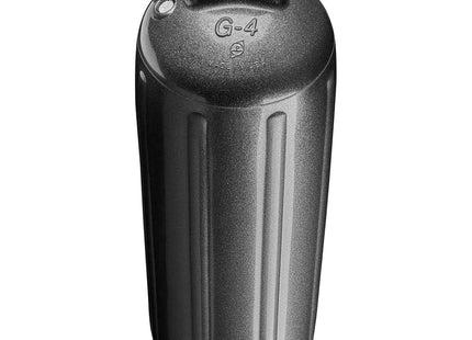 Polyform G-4 Twin Eye Fender 6.5" x 22" - Metallic Graphite