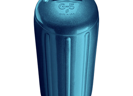 Polyform G-5 Twin Eye Fender 8.8" x 26.8" - Metallic Blue