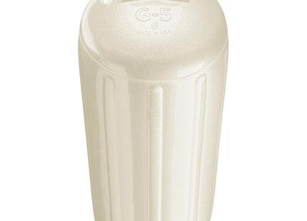 Polyform G-5 Twin Eye Fender 8.8" x 26.8" - Metallic White