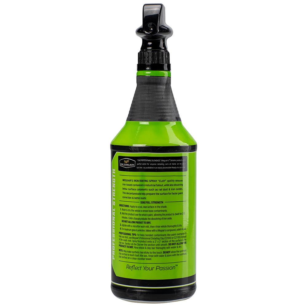 Meguiar's Iron Removing Spray "Clay" - 32oz