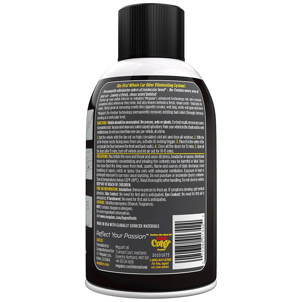 Meguiar's Whole Car Air Refresher Odor Eliminator - Black Chrome Scent
