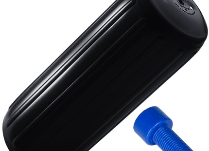 Polyform HTM-3 Fender 10.5" x 27" - Black w/Adapter