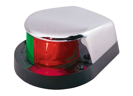Perko 12V Bi-Color Bow Light Black Base Chrome Plated Top MADE IN THE USA