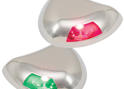 Perko Stealth Series LED Side Lights - Horizontal Mount - Red/Green