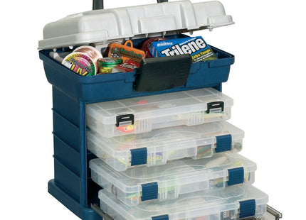 Plano 4-BY™ 3600 StowAway® Rack System - Blue/Silver