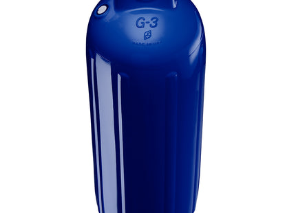 Polyform G-3 Twin Eye Fender 5.5" x 19" - Cobalt Blue w/Adapter
