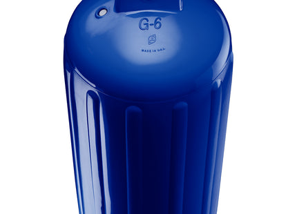 Polyform G-6 Twin Eye Fender 11" x 30" - Cobalt Blue w/Adapter