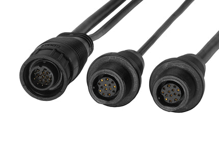 Humminbird 14 M SILR Y - SOLIX®/APEX® Side Imaging Left-Right Splitter Cable