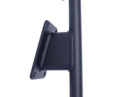 Panther 5" Set Back Transom Mount Bracket - Black - Powder Coat