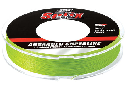 Sufix 832® Advanced Superline® Braid - 30lb - Neon Lime - 150 yds
