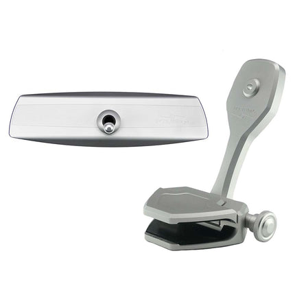 PTM Watersports Mirror/Bracket Kit w/VR-140 Elite Mirror & ZXR-300 (Silver)