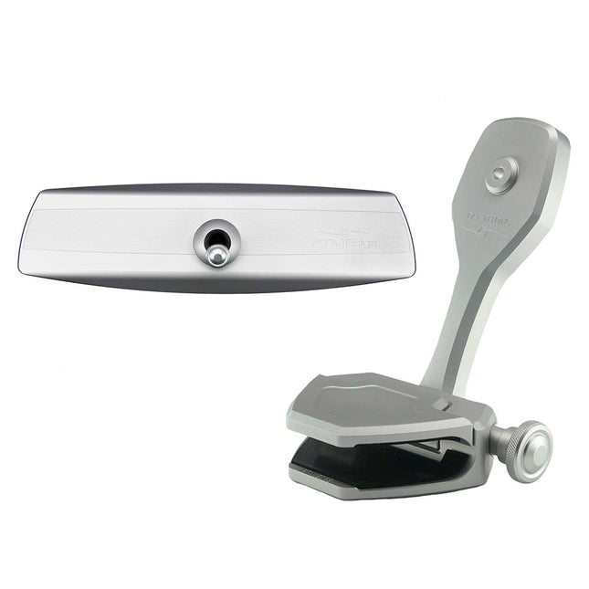 PTM Watersports Mirror/Bracket Kit w/VR-140 Elite Mirror & ZXR-300 (Silver)