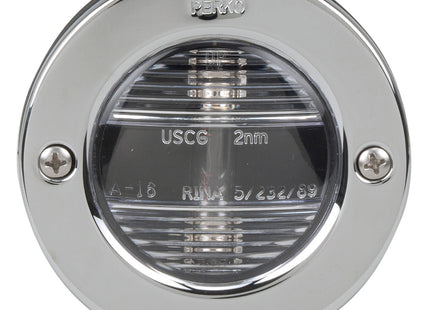 Perko Vertical Mount Stern Light 12VDC w/STS Bezel