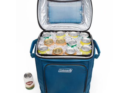 Coleman CHILLER™ 42-Can Soft-Sided Portable Cooler w/Wheels - Deep Ocean