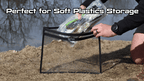 Reaction Tackle Clear Storage Bag Tackle Pak - Water-Resistant Plastic Storage - New - Keep Casting Fishing & Outdoors
