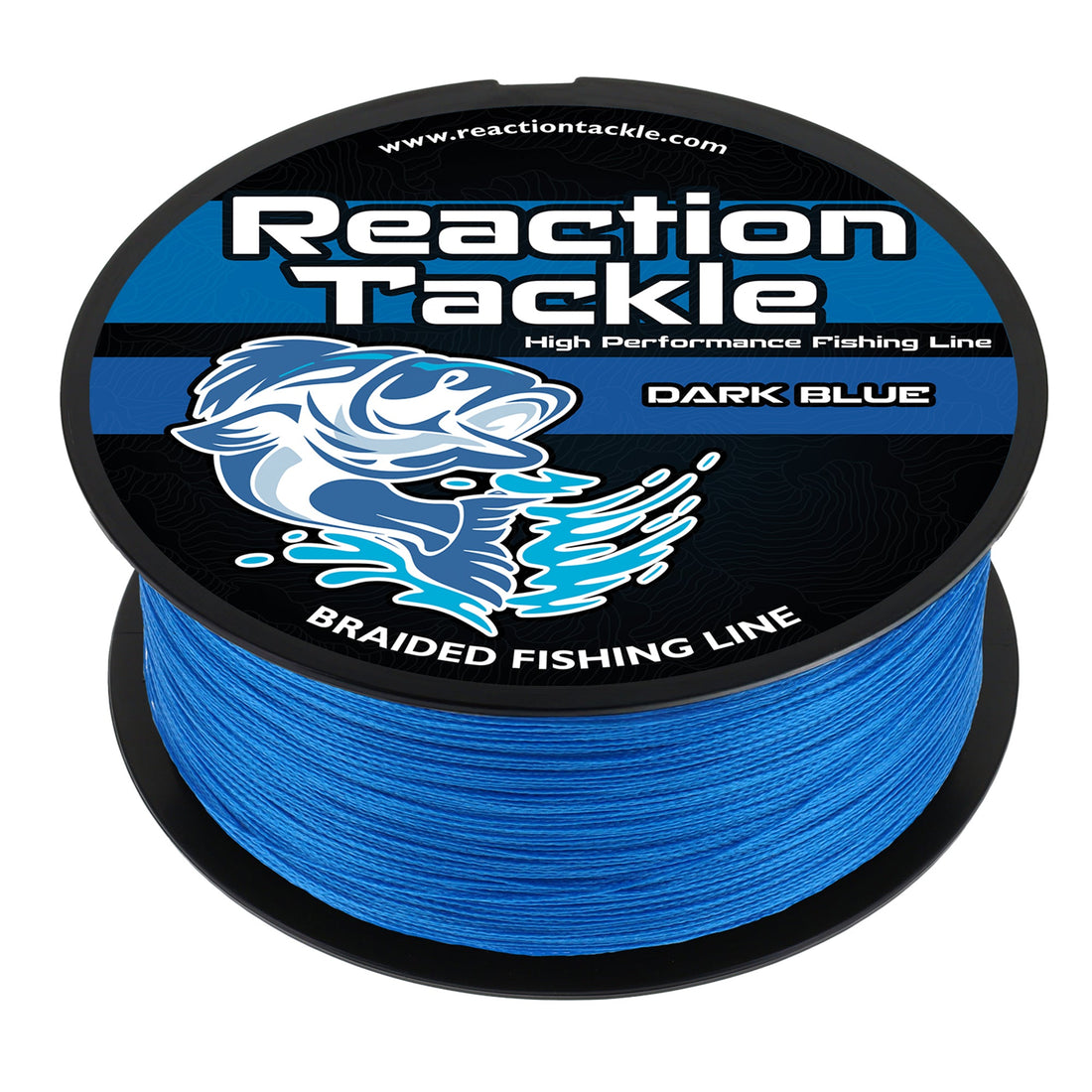 Reaction Tackle Braided Fishing Line - Dark Blue - Keep Casting Fishing & Outdoors