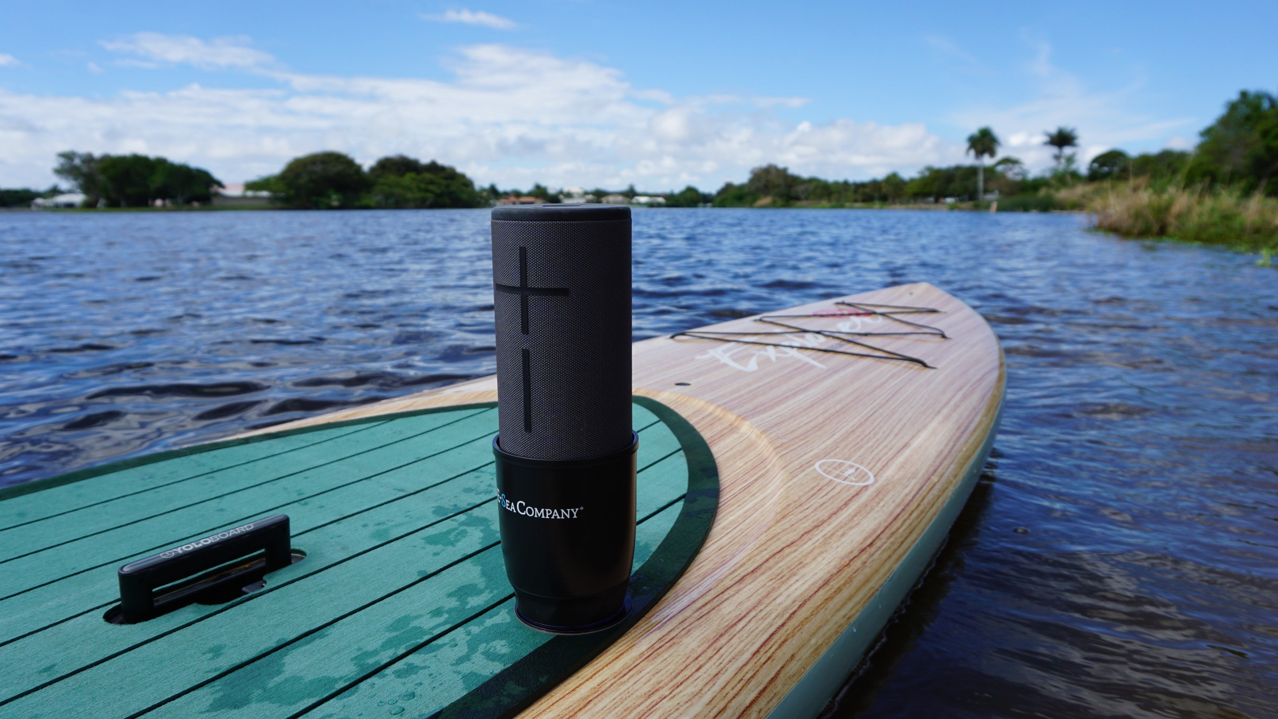 E-Sea Cup Original-Suction Mounted Cup Holder-Black - Keep Casting Fishing & Outdoors