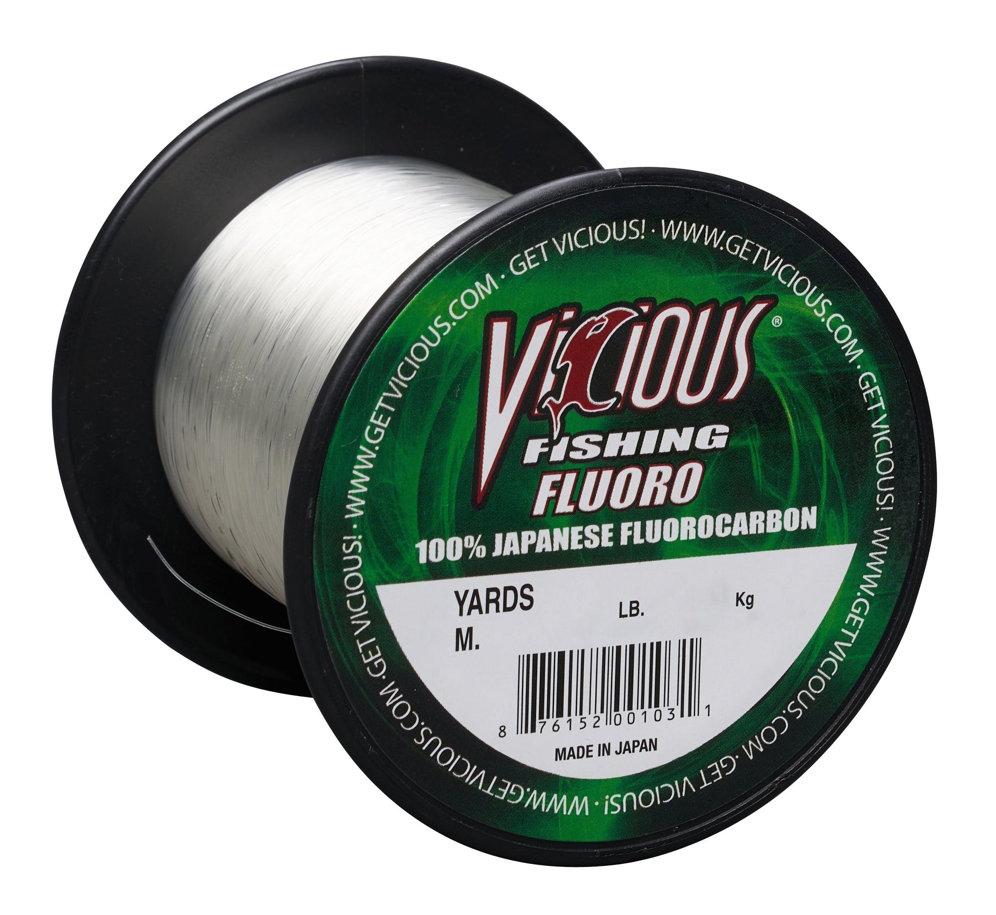 Vicious 100% Japanese Fluoro - 4 Lb Test - Keep Casting Fishing & Outdoors
