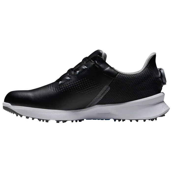 FootJoy Fuel BOA Golf Shoes - Black/Black/Blue 55449