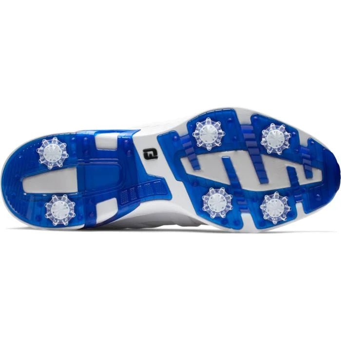 FootJoy HyperFlex Golf Shoes - White/Blue 51118