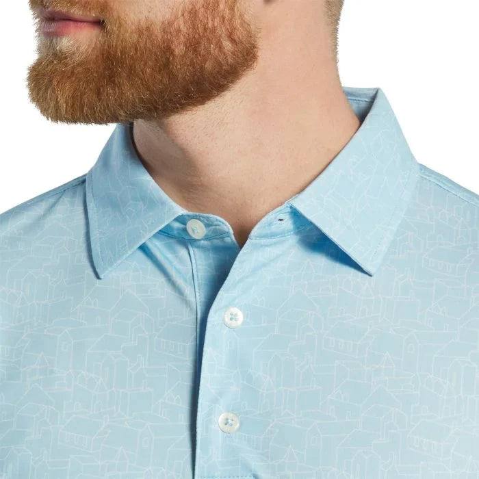 FootJoy Scottish Town Lisle Golf Polo