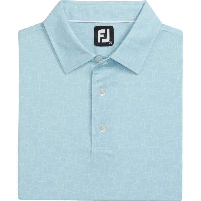 FootJoy Scottish Town Lisle Golf Polo