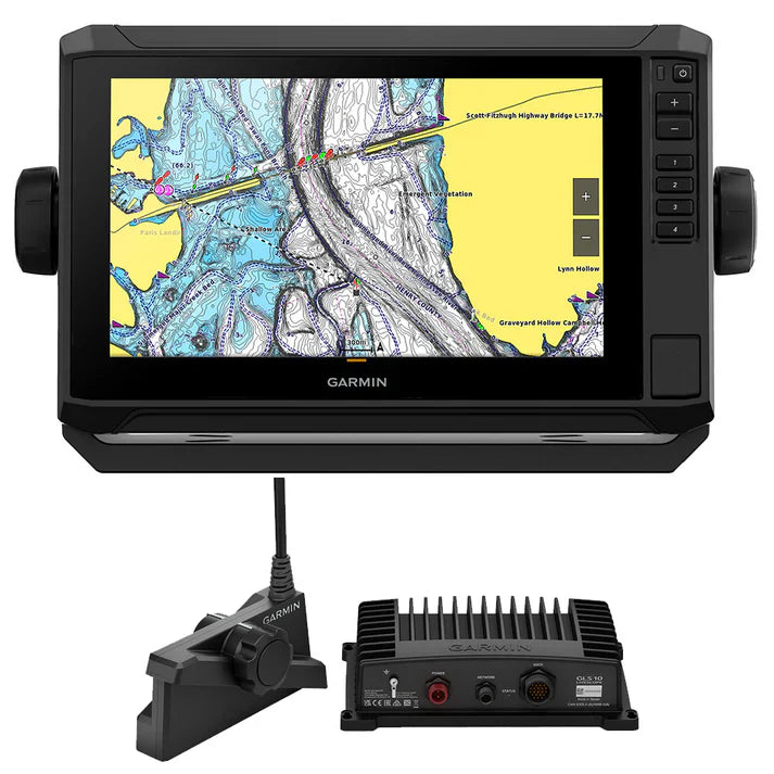 Garmin ECHOMAP UHD2 93sv Livescope Bundle