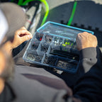 Reaction Tackle Standard Tackle Tray- Sturdy and Waterproof with 4 Reliable Clips - Keep Casting Fishing & Outdoors