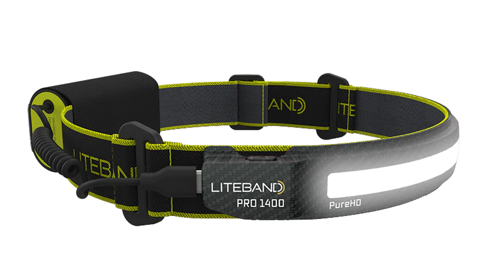 PRO 1400 PureHD™ Wide Beam Rechargeable Headlamp - Keep Casting Fishing & Outdoors