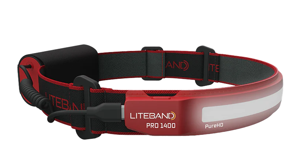 PRO 1400 PureHD™ Wide Beam Rechargeable Headlamp - Keep Casting Fishing & Outdoors