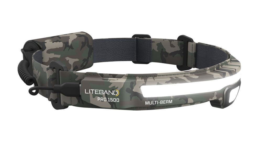 PRO 1500 LED Multi-Beam Rechargeable Headlamp