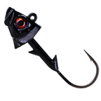 Reaction Tackle Lead Fish Head Jigs - 5-PACK - New