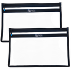 Reaction Tackle Clear Storage Bag Tackle Pak - Water-Resistant Plastic Storage - New - Keep Casting Fishing & Outdoors