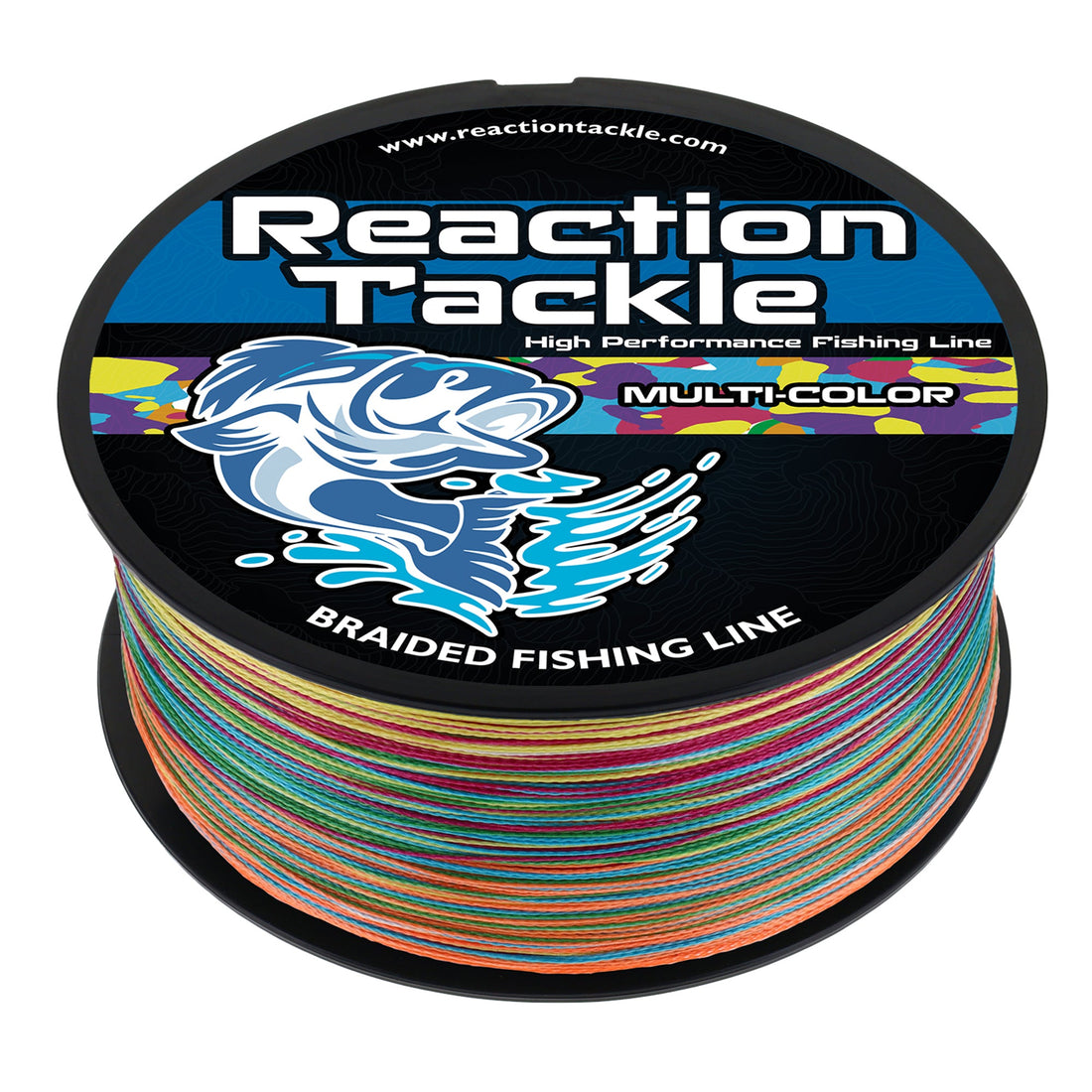 Reaction Tackle Braided Fishing Line - Multi-Color - Keep Casting Fishing & Outdoors