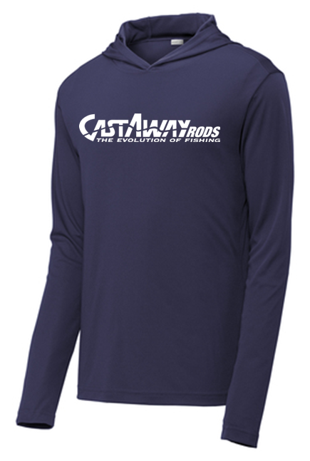 Sport-Tek® PosiCharge® Competitor™ True Navy Hooded Pullover - Keep Casting Fishing & Outdoors