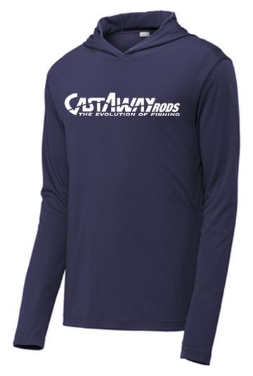 Sport-Tek® PosiCharge® Competitor™ True Navy Hooded Pullover - Keep Casting Fishing & Outdoors