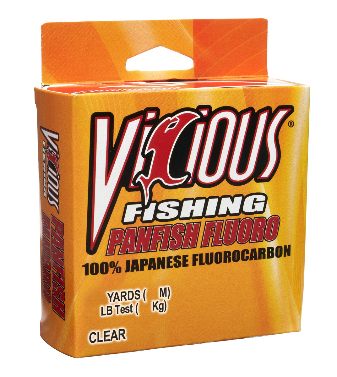 Vicious Panfish 100% Japanese Fluorocarbon - 4 Lb Test - Keep Casting Fishing & Outdoors