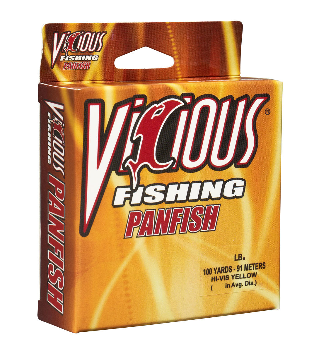 Vicious Panfish Hi-Vis Yellow Mono - 2 Lb Test - Keep Casting Fishing & Outdoors
