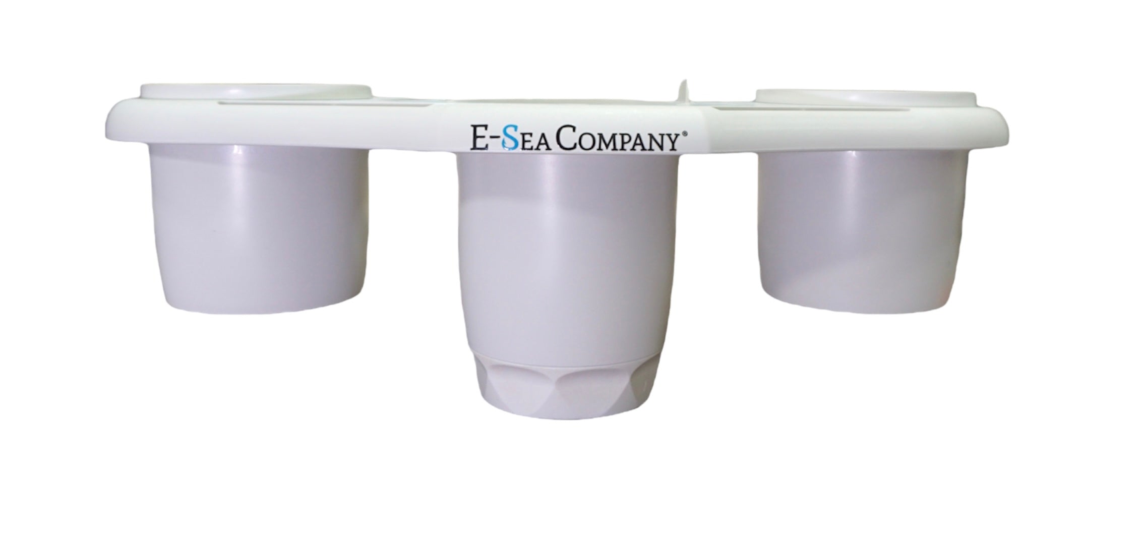E-Sea Caddy Pro- Multi Cup Suction Mounted Drink Holder-White - Keep Casting Fishing & Outdoors