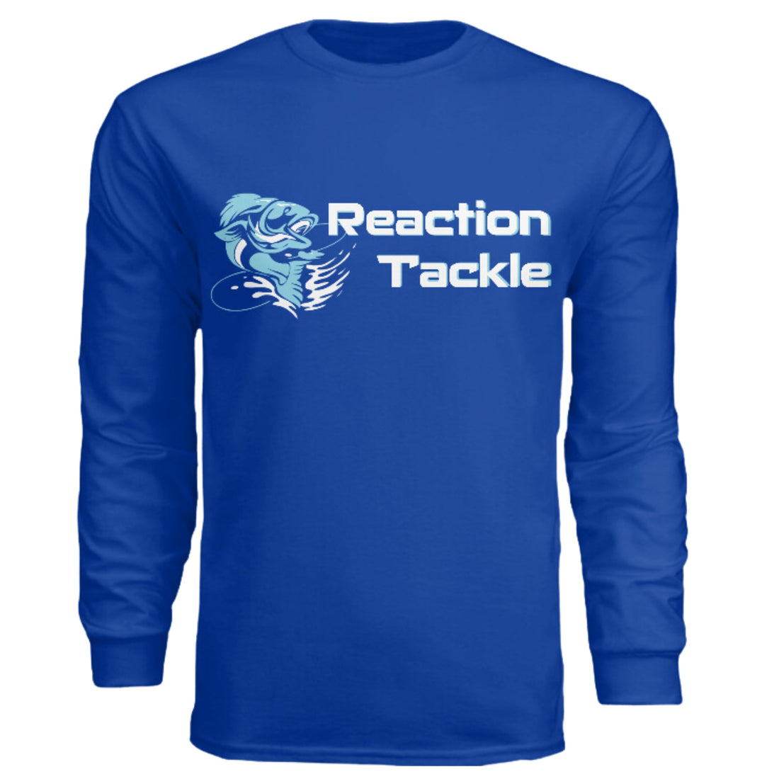 Reaction Tackle Long Sleeve Cotton T-Shirts - Keep Casting Fishing & Outdoors