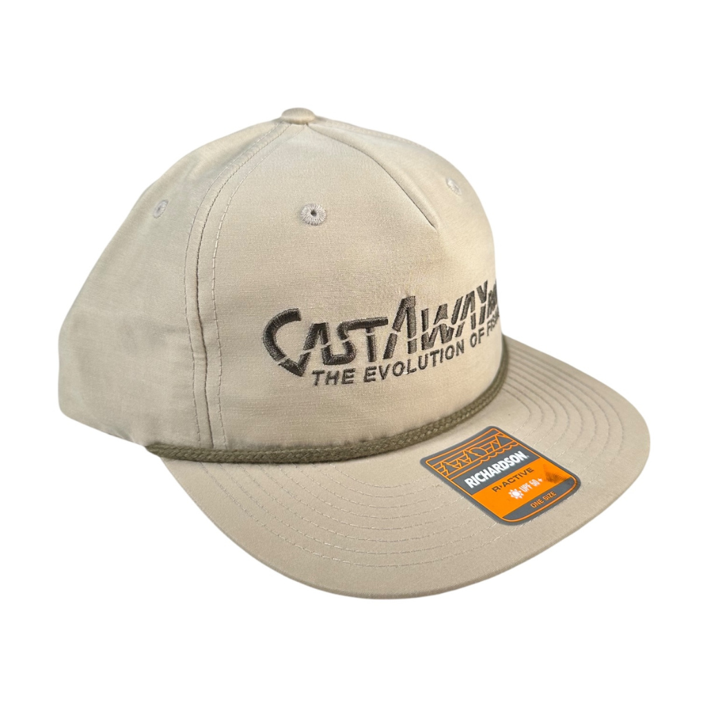 CastAway Rope Hat - Sand Dune - Keep Casting Fishing & Outdoors